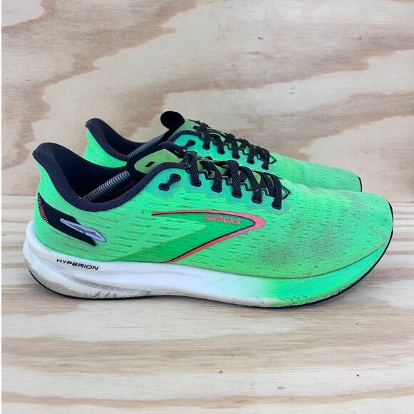 Brooks - Hyperion - Running Shoes - Green - Men's - 13(D) - 1104071D308 - Picture 1 of 9